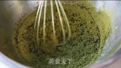 Make A tea and bean roll step 1