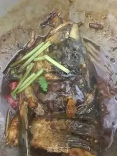 Make Spicy fish head step 6