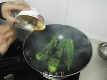 Make Tied peppers step 3