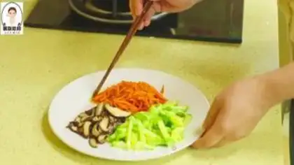 Make Korean rice step 6