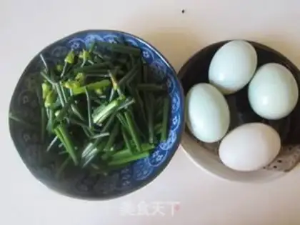Make Scrambled with salted protein step 0