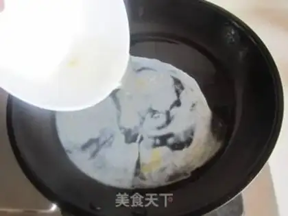 Make Scrambled with salted protein step 2