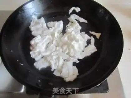 Make Scrambled with salted protein step 3