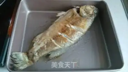 Make Spicy roasted bass with fruit tea step 5