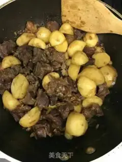 Make Colombian potato stew beef step 9