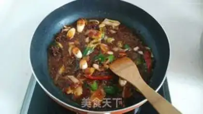 Make Spicy roasted bass with fruit tea step 8