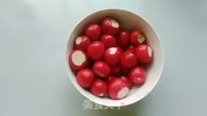 Make Cherry carrots and vinegar step 1