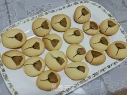 Make Cherry cookies step 12