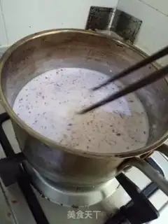 Make Coconut rose milk step 7
