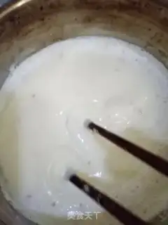 Make Coconut rose milk step 8