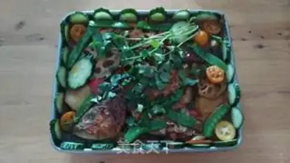 Make Spicy roasted bass with fruit tea step 18