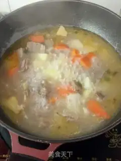 Make Curry beef rice step 2