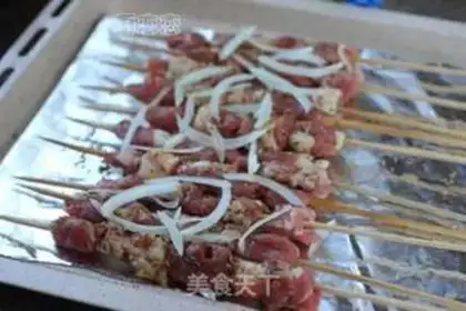 Make A fresh lamb barbeque step 4