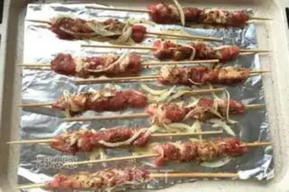 Make A fresh lamb barbeque step 5