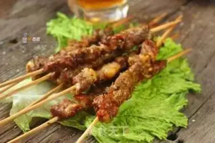 Make A fresh lamb barbeque step 7