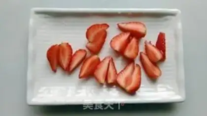 Make Fruit oatmeal milk cup step 2