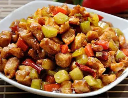 Make Spicy chicken step 6
