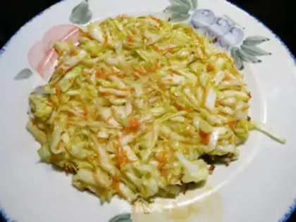Make Round cabbage, Osaka step 3