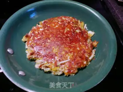 Make Round cabbage, Osaka step 4