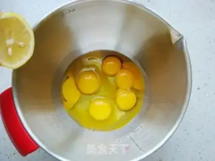 Make Zero extra finger cookies step 1