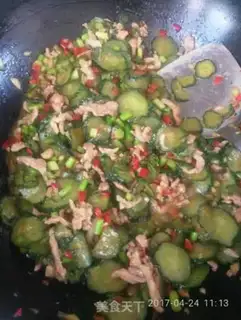 Make Sour cucumber meat step 8