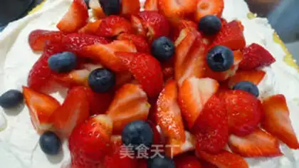 Make Korean flower cake step 0