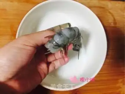Make Curry shrimp step 1