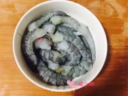 Make Curry shrimp step 2