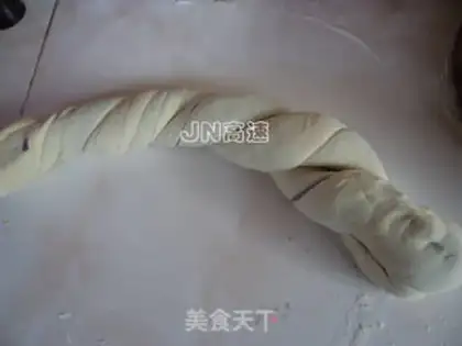 Make Purple rice marble toast step 8