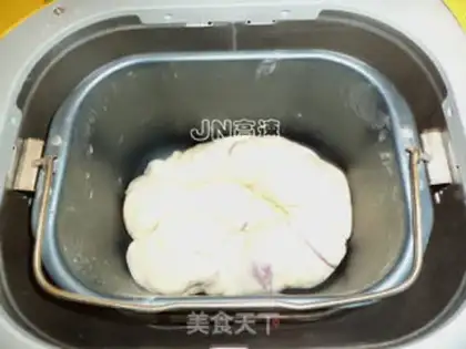 Make Purple rice marble toast step 9