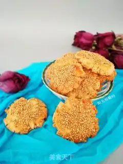 Make Sesame peaches step 12