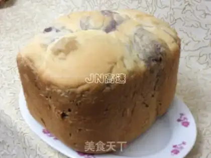 Make Purple rice marble toast step 11