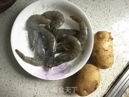 Make Potato shrimp step 0
