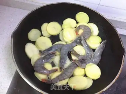 Make Potato shrimp step 3