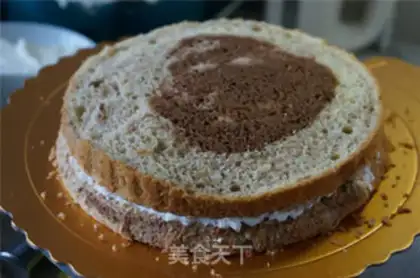 Make Double cream twirl cake step 13