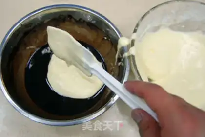 Make Chocolate lava cake step 3