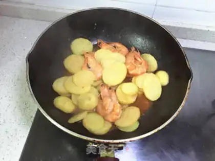 Make Potato shrimp step 7