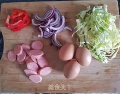 Make Flying noodles step 0