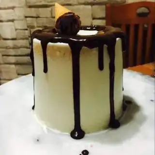 Make Four inches of cake step 13