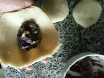 Make Red bean wife cake step 1