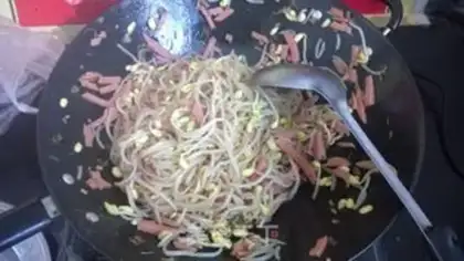 Make Ham sprouts step 2