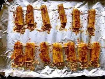 Make Spicy golden pinnacles step 6
