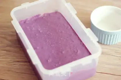 Make Blackberry ice cream step 12