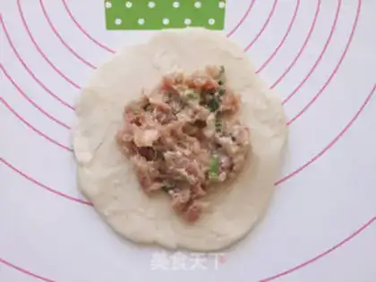 Make Fresh meat mooncake step 11