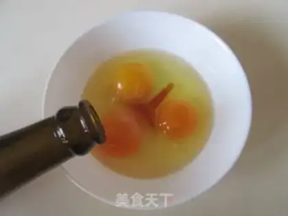 Make Spinach fried eggs step 2