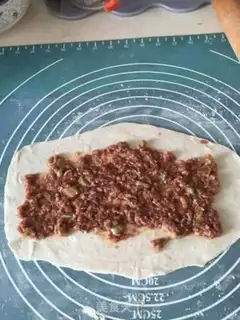 Make Beef roll step 6