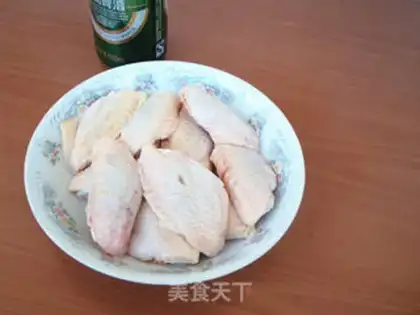 Make A beer in the wings step 0