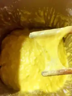 Make Eggs and black sugar, Sagima step 2
