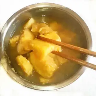 Make The yellow meat taco step 3