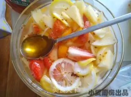 Make Fruit tea step 8